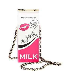 betsey johnson milk purse